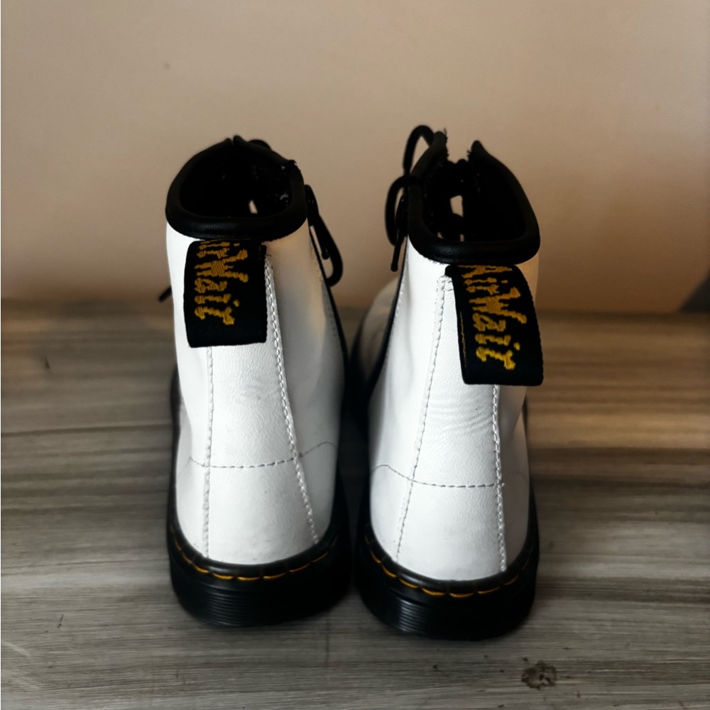 Dr. Martens Womens White Boots - Picture 2 of 6